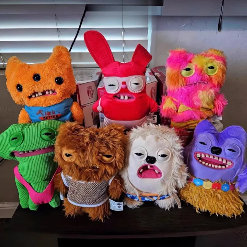 Original Fuggler Plush Toys Ugly Monster Beach Resort Series Cute Tooth Monster Plush Dolls Toys Birthday Gift Original Fuggler Plush Toys Ugly Monster Beach Resort Series Cute Tooth Monster Plush Dolls Toys Birthday Gift